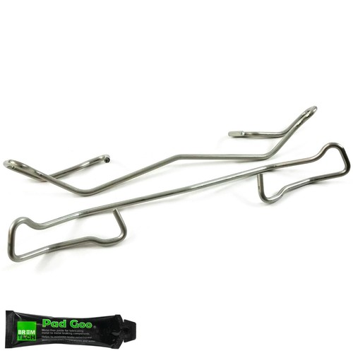 Front brake pad fitting kit - brake,