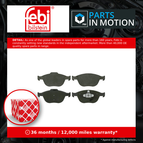 Brake pads set fits ford - pads,