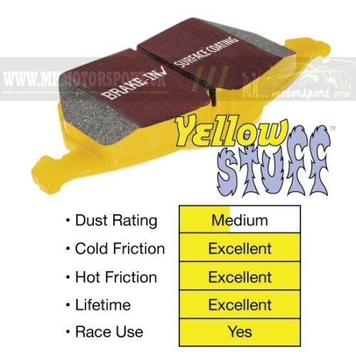 Ebc yellow stuff - yellow, pads