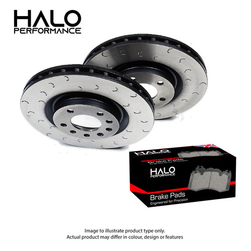 Focus st225 rear - grooved, brake