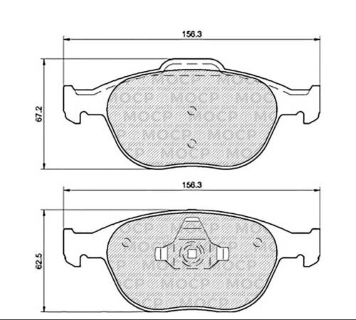 Genuine mintex mdb2272 - mdb2272, ford