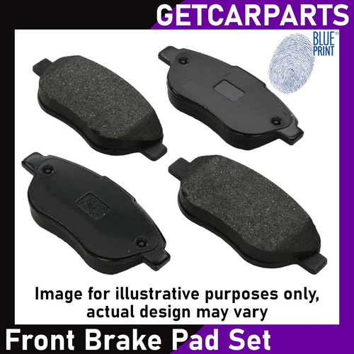 Blue print front - blue, pad