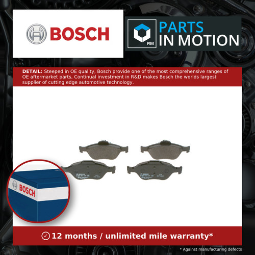 Brake pads set - brake, ford